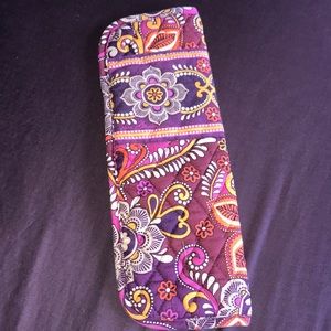 Vera Bradley Flat Iron Sleeve Cover Safari Sunset